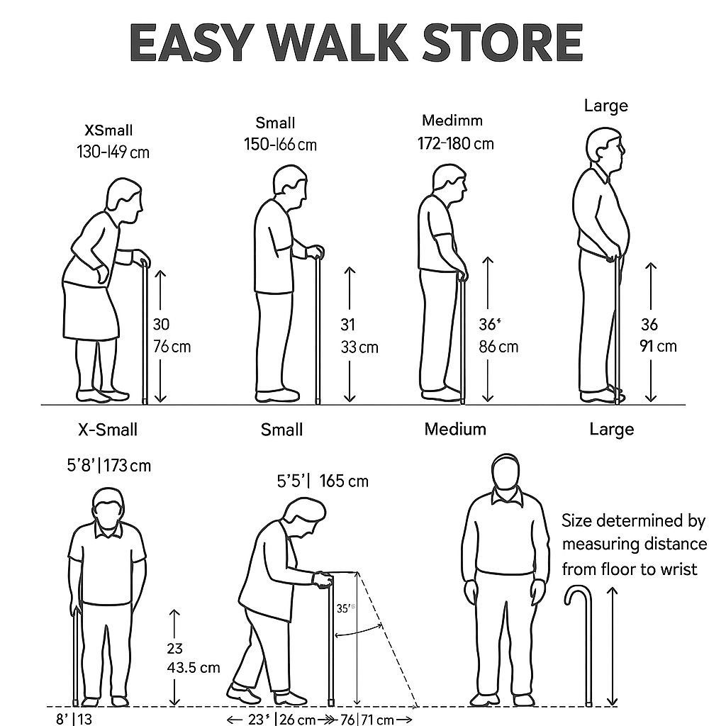 Yellow Acrylic Walking Stick – Support