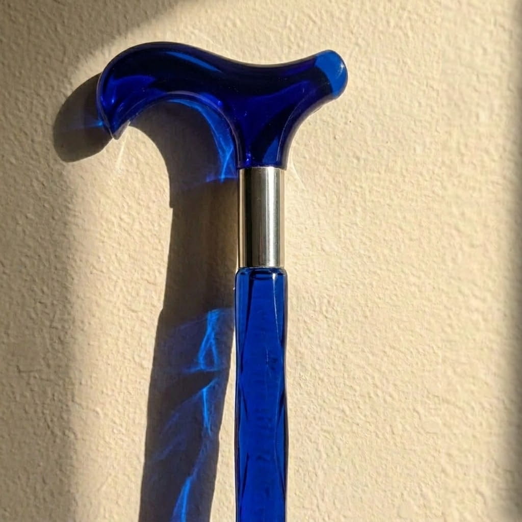 Royal Blue Acrylic Cane