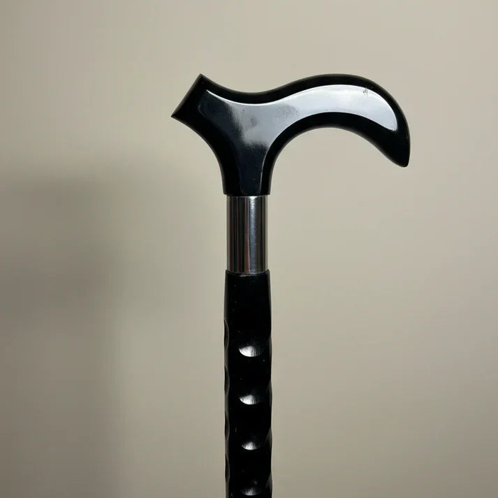 Black Acrylic Walking Stick – Support